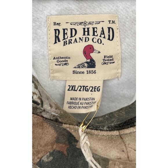Red Head Men's True Timber Camouflage Gameday Hoodie‎ Sweatshirt Size XXL - Picture 5 of 6